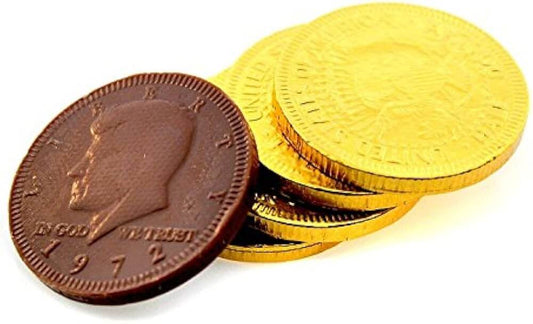 Gold Chocolate Coin – 90s Nostalgia Treat